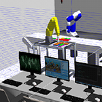 computer simulation of a robotics prototype